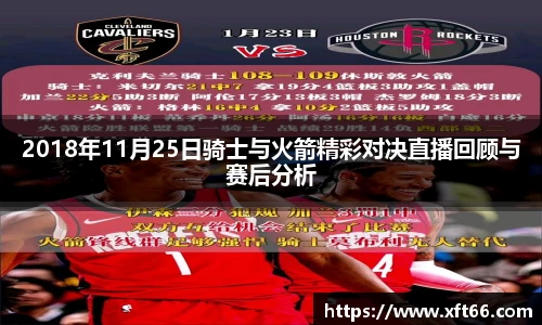 2018年11月25日骑士与火箭精彩对决直播回顾与赛后分析
